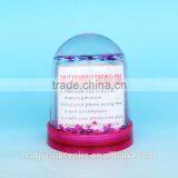 Wholesale Plastic Snowball With Photo Insert thumbnail-1