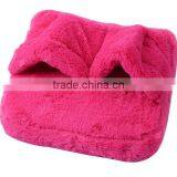 New Design Cheap Small Electric Warm Plush Vibrating Foot Massager thumbnail-3