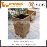 Environment Friendly Durable Rattan Dusbin Wicker Furniture thumbnail-3