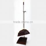 PP Brown Black Corner Cleaning Cheaper Dustpan And Plastic Broom thumbnail-1