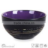 2015 New Design Ceramic Stoneware Silk Screen Printing Bowl Antique Style thumbnail-3