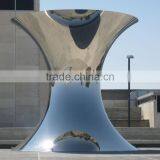 Outdoor Garden Sculpture Anish Kapoor Mirror Polished Stainless Steel Sculpture thumbnail-1