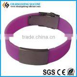 Silicone ID Bracelet, Wristband thumbnail-2