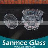 Latest Design Mini Crystal Sugar Bowl With Glass Lid thumbnail-1