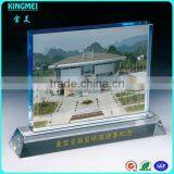 Custom Made New Design Clear Arc Acrylic Block Sign Holder,acrylic Photo Block thumbnail-4