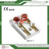 Industrial Porcelain Double Lamp Holder With Switch thumbnail-1