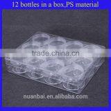 12/lots Plastic Clear Cosmetic Beads Containers Storage Pot Jars With Lid thumbnail-1