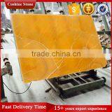 Semi-Transparent Yellow Marble Onyx Stone thumbnail-2