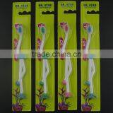 Wholesale Soft Grip New Products 2017 Kids Antislip Handle Tooth Brushes thumbnail-1