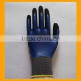 Chemical Resistant Smooth Nitrile Fully Dipped Grip Sandy Nitrile Palm Double Coated Work Gloves thumbnail-3