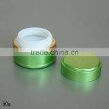 Green Gold Black Red Aluminium Cream Jars for Empty Mini Small 5g 10g 15g 30g 50g Aluminum Jar With Metal Aluminum Cap thumbnail-2