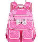 2015 Top Quality Detachable PU Leather School Trolley Backpack for Girls thumbnail-3