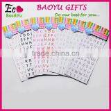 Top Selling Acrylic Crystal Sticker Acrylic Rhinestone Gem Sticker DIY Crystal Alphabet Letter Sticker thumbnail-1