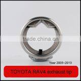 Auto Tuning Stainless Muffler Tip in Exhaust Pipe for TOYOTA RAV4 thumbnail-5