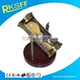 Metal Cylindrical Shaped Hourglass /Sandglass/Hourglass/3 Minites Sand Timer thumbnail-3