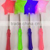 Wholesale Kids Toy Magic Fairy Princess Flashing Glow Stick LED Rave Baton Luminous Children's Toy Party Favor Wand Concert thumbnail-2