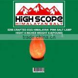 HIMALAYAN PINK CRYSTAL ROCK SALT EGG SHAPE 7-8 INCHES thumbnail-1