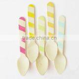 FSC Certificate Food Grade Disposable Natural Wood Material Spoon thumbnail-1