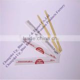 carbonization reusable bamboo chopsticks with logo