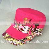 Hot Horn Embroidery Military Caps and Flat Caps With Dongguan Factory thumbnail-2