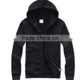 Zipper Hoodie Black Men Hoodies thumbnail-1