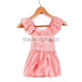 2017 Children Clothing Lace Jumpsuits of the Girls for Summer thumbnail-1