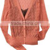 8KN027_3 Jacquard Cardigan thumbnail-1