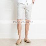 Linen Shorts in Summer Fashion Casual Color Pants Young Men All-match Slim Trousers Customized Your Order thumbnail-6