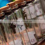 Mini Glass Cork Wishing Bottles Small Glass Wishing Bottle for Best Birthday Gifts thumbnail-2
