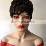 Top Quality Short Curly Afro Wigs For Black Women Deep Wave Wig For Female Model thumbnail-3