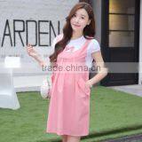 Zm51274a Good Quality Latest Two Pieces Women Pregnant Dress thumbnail-3