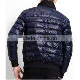 2015 Luxury Down Jacket With Fur Sleeve Opening Down Jacket Men's 100%polyester Down Jacket Coat thumbnail-6