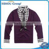 Long Sleeve White Korea Style New Brand Sweater thumbnail-1