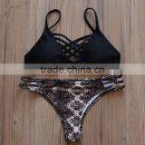 M664 Dingyang Fashion 2016 Wholesale Floral Print Hot Bikini thumbnail-1