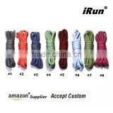 2017 Mix-Colored Pattern Hiking Skate Shoes Rope Laces - 130 CM Long Yeezy Round Laces for Climbing Boots - Retail Packaging thumbnail-5