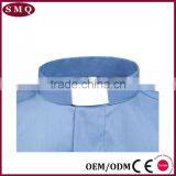USA Hot Sale Custom Tab Collar Cotton/polyester Clergy Shirt thumbnail-2