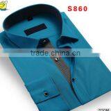 Men's Fashion Casucal Short Sleeve Cotton Denim Shirt 2015 Spring Summer thumbnail-2