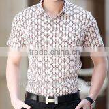 Hawaii Style Fashion Mercerized Cotton Printing Shirts for Man thumbnail-1