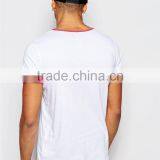2017 Guangzhou Shandao OEM Factory New Arrival 180g 100% Cotton Plain Cheap Short Sleeve O-Neck MenT Shirt thumbnail-3
