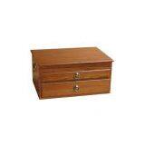 Double-Drawer Wooden Box thumbnail-1