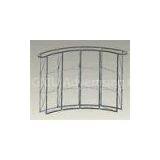 Photo Paper, Steel / Aluminium Alloy Foot Concise Fabric Pop up Display Banner Stands thumbnail-1