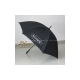 Straight Umbrella windproof with double iron ribs