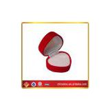 Red Color Antique Heart Shaped Jewelry Box