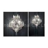 Silver Contemporary  Hotel Chandeliers  Chain Chandelier Lighting