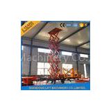 500kgs Hydraulic Hydraulic Lift Table Mobile Aerial Work Platform with 4 Wheels 8m Lifting Height