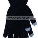 Wholesale Acrylic Cheap Custom Knit Touch Screen Gloves thumbnail-4