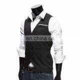 Customized Waistcoat Casual V-neck Sleeveless Jacket Uniform Suit Vest Men thumbnail-2