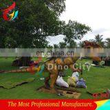 Theme Park Amusement Equipment Life Size Dinosaur Ride thumbnail-5