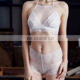 New Design Ladies Halter Lace Bralette, High Neck Bra thumbnail-1