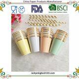 Foil Gold/Silver/Pink Paper Cups Birthday Party Drinking Decor Tableware Disposable Wedding Supplies thumbnail-4